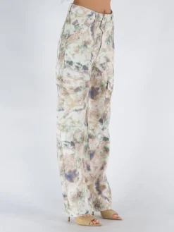 ISABEL MARANT Pantaloni<PANTALONE VAYONEO Beige, Marrone, Viola