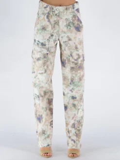 ISABEL MARANT Pantaloni<PANTALONE VAYONEO Beige, Marrone, Viola
