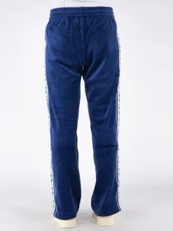 CASABLANCA Pantaloni<PANTALONE VELOUR LAUREL Bianco, Blu