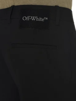 OFF-WHITE Pantaloni<PANTALONE WAVE TAG DRY Nero