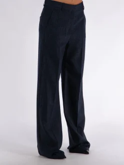 STELLA MCCARTNEY Pantaloni<PANTALONE WIDE LEG Blu
