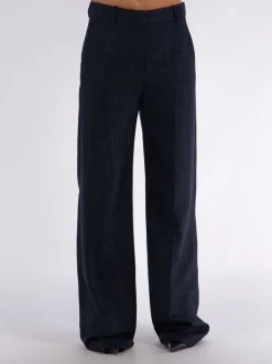 STELLA MCCARTNEY Pantaloni<PANTALONE WIDE LEG Blu