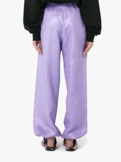 JW ANDERSON Pantaloni<PANTALONE WIDE LEG Viola