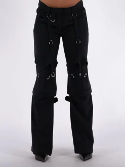 OFF-WHITE Pantaloni<PANTALONE WO BLEND CARGO Nero