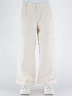 ETRO Pantaloni<PANTALONE WORKER 2 PINCES Bianco