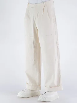 ETRO Pantaloni<PANTALONE WORKER 2 PINCES Bianco