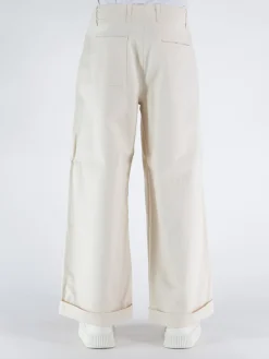 ETRO Pantaloni<PANTALONE WORKER 2 PINCES Bianco