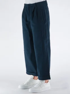 Pantaloni<PANTALONE WORKER 2 PINCES Blu