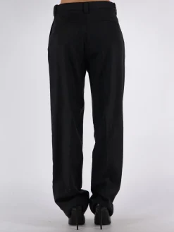 VICTORIA BECKHAM Pantaloni<PANTALONE WRAP FRONT Nero
