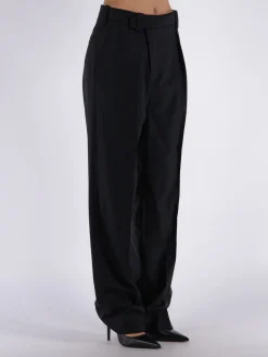 VICTORIA BECKHAM Pantaloni<PANTALONE WRAP FRONT Nero