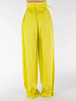 JIL SANDER Pantaloni<PANTALONI SARTORIALI Giallo