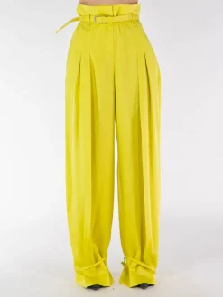 JIL SANDER Pantaloni<PANTALONI SARTORIALI Giallo