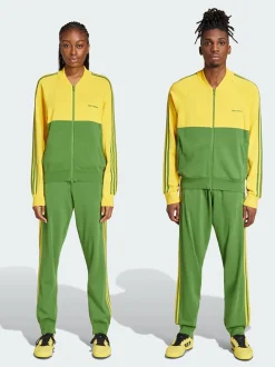 ADIDAS X WALES BONNER Pantaloni|Pantaloni<PANTALONI TRACK NEW KNIT WALES BONNER UNISEX Giallo, Verde
