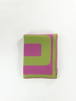 ETRO HOME ACCESSORY Complementi D'Arredo|Cuscini E Plaid<PLAID Verde, Fuxia