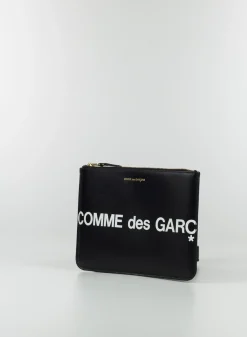COMME DES GARCONS WALLET Pochette<POCHETTE HUGE LOGO UNISEX Nero