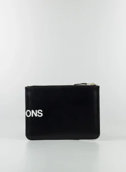 COMME DES GARCONS WALLET Pochette<POCHETTE HUGE LOGO UNISEX Nero