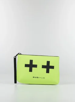 SUSI HUB MERCH Pochette<POCHETTE I'M THE HUB Giallo, Nero, Fluo
