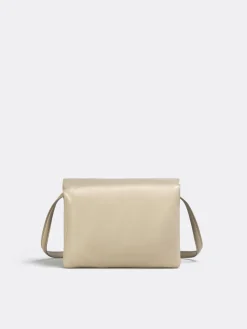 MARNI Pochette<POCHETTE PRISMA IN PELLE Beige