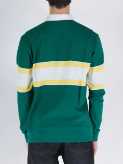 DROLE DE MONSIEUR Polo<POLO CON MANICHE LUNGHE Bianco, Giallo, Verde