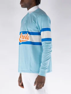 DROLE DE MONSIEUR Polo<POLO DROLE Arancione, Azzurro, Bianco, Blu