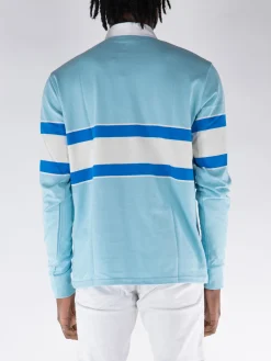 DROLE DE MONSIEUR Polo<POLO DROLE Arancione, Azzurro, Bianco, Blu