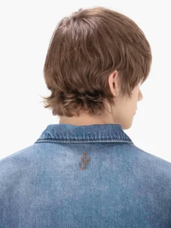 JW ANDERSON Polo<POLO IN DENIM Blu