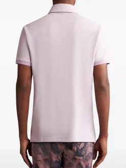 ETRO Polo<POLO ROMA PRINTED UNDERCOLLAR Rosa