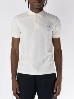 COMME DES GARCONS SHIRT Polo<POLO SHORTSLEEVE FREEDOM Bianco