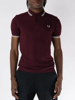 COMME DES GARCONS SHIRT Polo<POLO SHORTSLEEVE STRONG WILL Bianco, Rosso