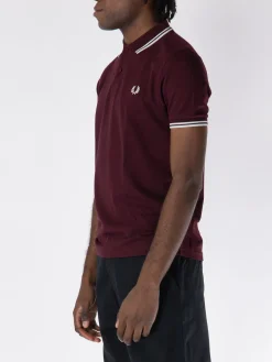 COMME DES GARCONS SHIRT Polo<POLO SHORTSLEEVE STRONG WILL Bianco, Rosso