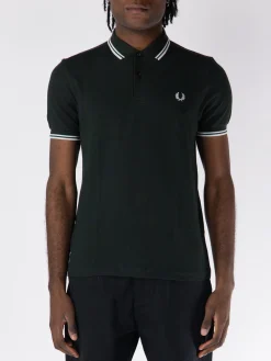 COMME DES GARCONS SHIRT Polo<POLO SHORTSLEEVE STRONG WILL Bianco, Verde