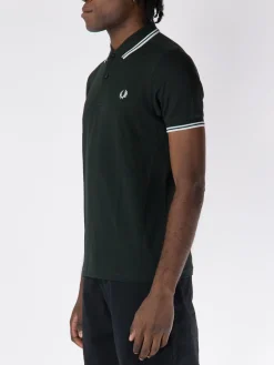 COMME DES GARCONS SHIRT Polo<POLO SHORTSLEEVE STRONG WILL Bianco, Verde