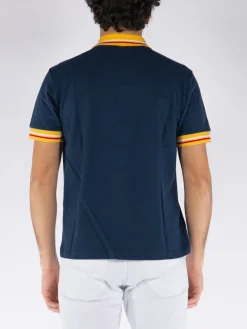 WALES BONNER Polo<POLO SUN Bianco, Blu, Giallo, Rosso