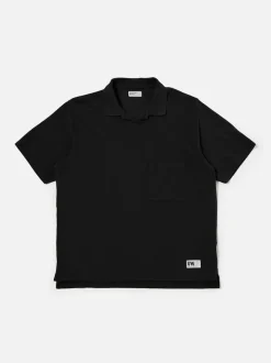 UNIVERSAL WORKS Polo<POLO VACANTION Nero