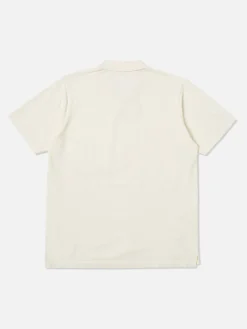 UNIVERSAL WORKS Polo<POLO VACANTION Bianco