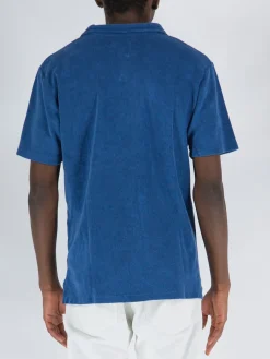 UNIVERSAL WORKS Polo<POLO VACATION Blu