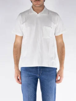 UNIVERSAL WORKS Polo<POLO VACATION Bianco