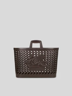ETRO HOME ACCESSORY Accessori Decorativi<PORTA PLAID Marrone