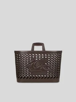 ETRO HOME ACCESSORY Accessori Decorativi<PORTA PLAID Marrone