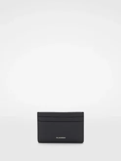 JIL SANDER Portafogli<PORTACARTE Nero