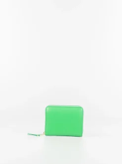 COMME DES GARCONS WALLET Portafogli<PORTAFOGLI WALLET CLASSIC Verde, Lime