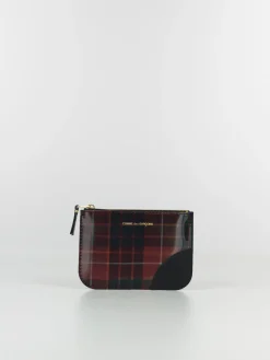 COMME DES GARCONS WALLET Portafogli|Portafogli<PORTAFOGLIO LENTICULAR TARTAN UNISEX Nero