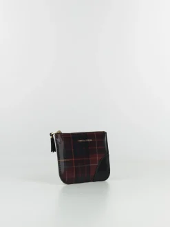 COMME DES GARCONS WALLET Portafogli|Portafogli<PORTAFOGLIO LENTICULAR TARTAN UNISEX Nero