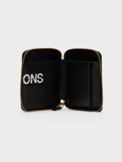 COMME DES GARCONS WALLET Portafogli<PORTAFOGLIO WALLET HUGE LOGO Bianco, Nero