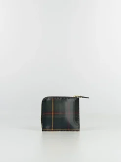 COMME DES GARCONS WALLET Portafogli|Portafogli<PORTAFOGLIO WALLET LENTICULAR TARTAN Giallo, Grigio