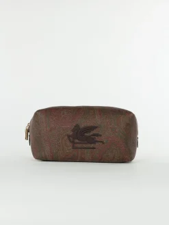 ETRO Borse|Pochette<POUCH M ARNICA Marrone, Rosso, Verde