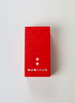 Articoli E Accessori Hi-Tech<POWERBANK RED BRICK SUSIHUB Rosso