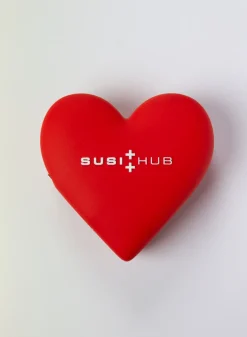 Articoli E Accessori Hi-Tech<POWERBANK RED HEART SUSIHUB Rosso
