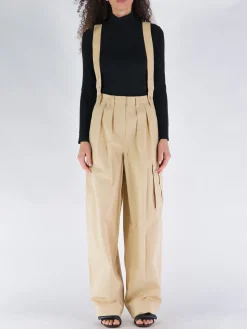 KENZO Pantaloni<SALOPETTE PARIS CARGO TROUSERS Beige
