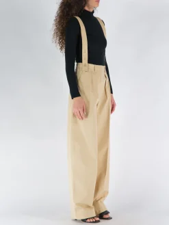KENZO Pantaloni<SALOPETTE PARIS CARGO TROUSERS Beige